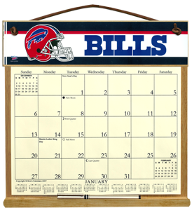 Buffalo Bills Calendar Holder